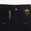Jeans larghi Hip Hop Cavaliere Caduto Y2k Vintage Streetwear Harajuku Tasca Pantaloni Cargo Dritti Pantaloni di Jeans Unisex Uomo Donna