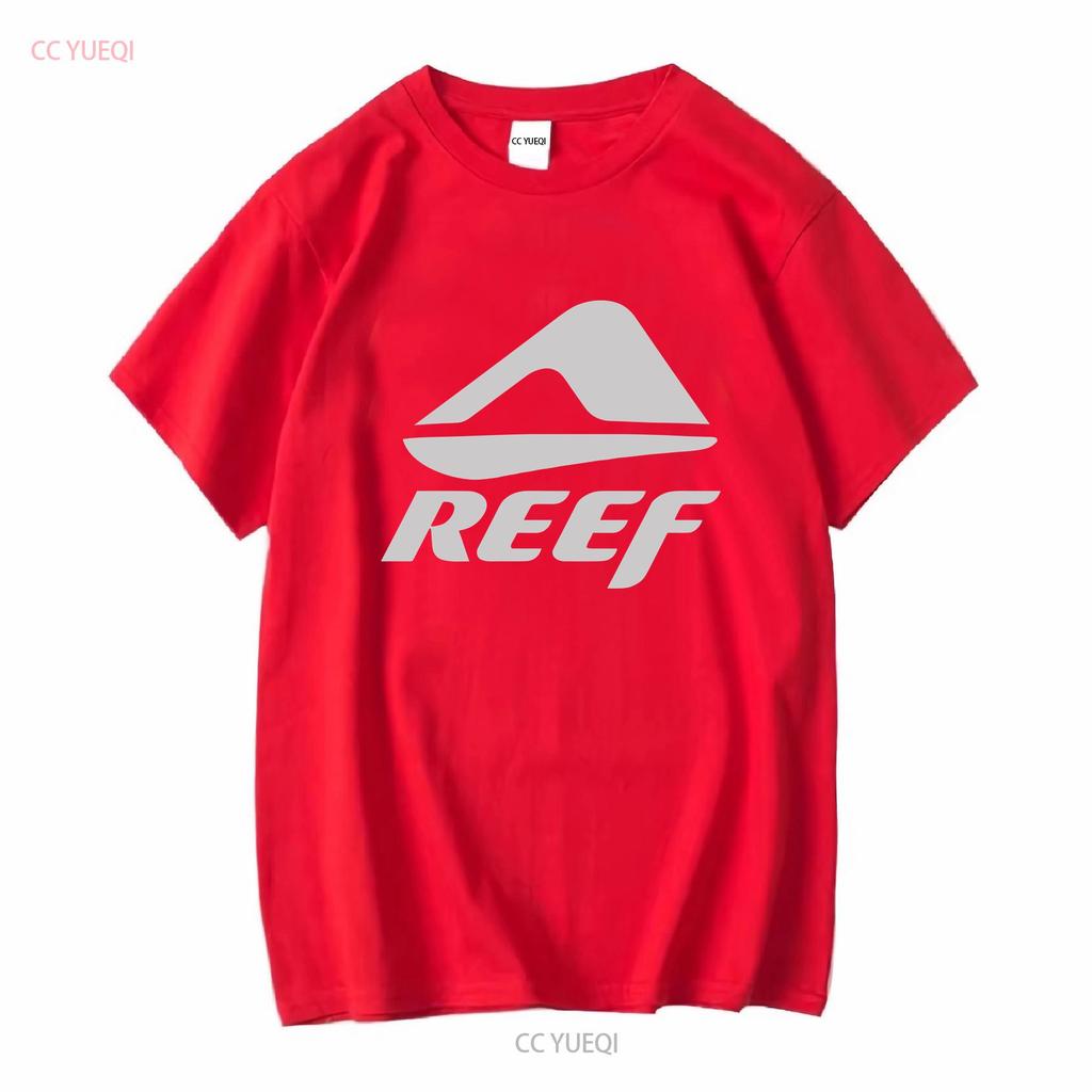 Hot Sale Reef Surf T Shirt 100 Cutton Size S 5xl Ship From Usa Long Sleeves Vintage Washed Comfortable Versatile Homme Unisex