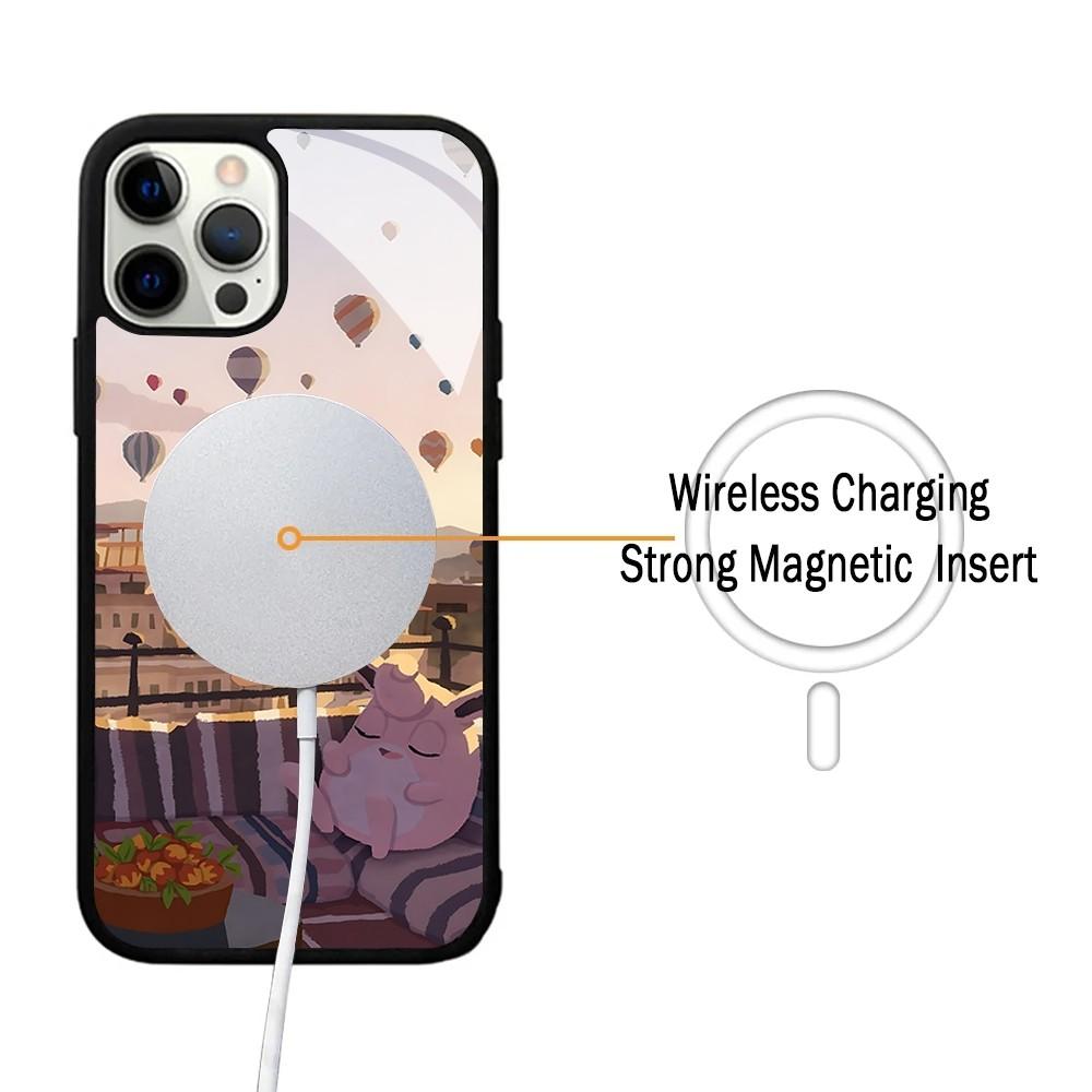 G-Jigglypuff Phone Case For IPhone 16 15 14 13 Pro Max 11 12 Mini Alex Mirror For Magsafe Wireless Charging Cover