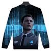 Premium Quality Detroit Become Human Connor Cosplay 3d Print Hoodie Sweater Costume