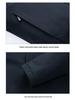 Men's Windproof Winter Down Jacket with Detachable Liner - Middle-Aged Business Style