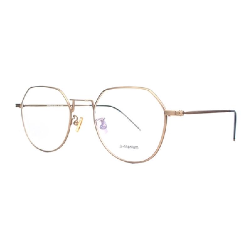 LKT_703 Beta Titanium Domestic Glasses Frame_Brown brown