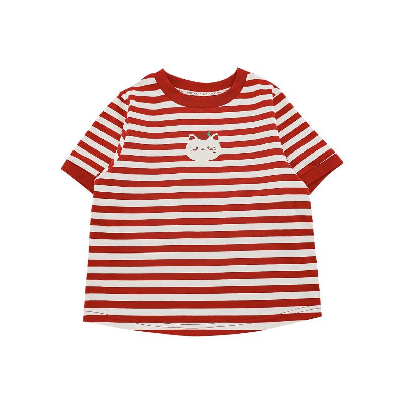 Youyou Girls  Cartoon Summer Short Sleeve Top & Shorts Collection #90