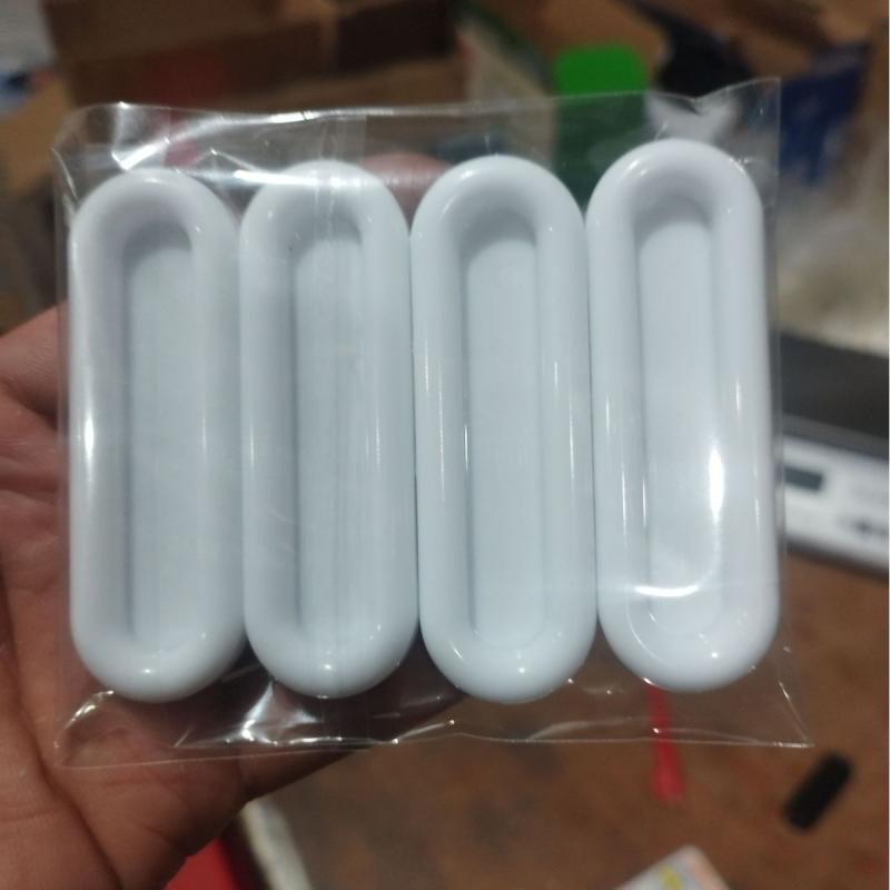 

4 шт. Овальные дверные ручки Самоклеящиеся дверные ручки для межкомнатных дверей Стеклянное окно Шкаф Ящик Нескользящая рукоятка Вспомогательные ручки белый