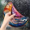 Fun-JD057 Colorful and Beautiful Sunset Home Glass Window Beautification and Decoration Electrostatic Window Sticker Without Adhesive