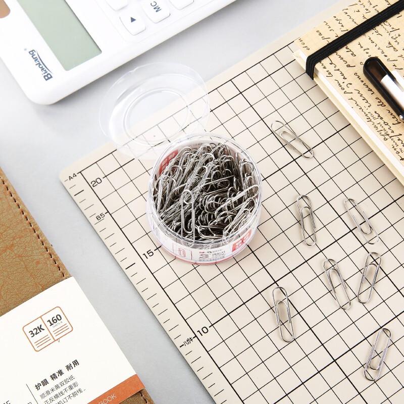 M&G Nickel-Plated Anti-Rust Paper Clips