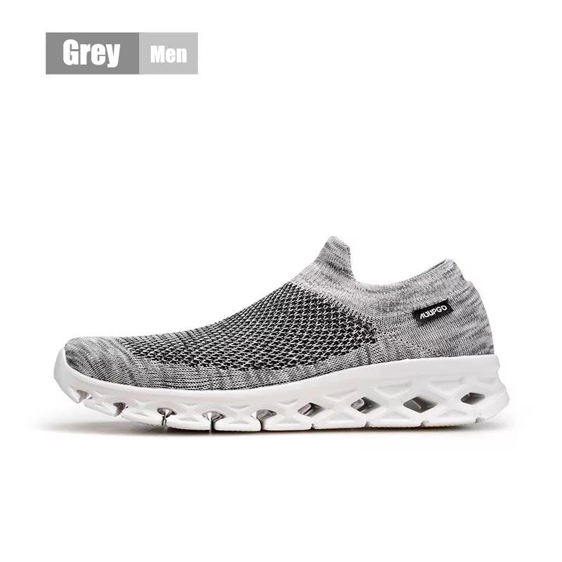 Big Size 46 45 Unisex Breathable Socks Casual Shoes Outdoor Sports Socks Running Sneakers Non-Slip No Lace Walking Shoe