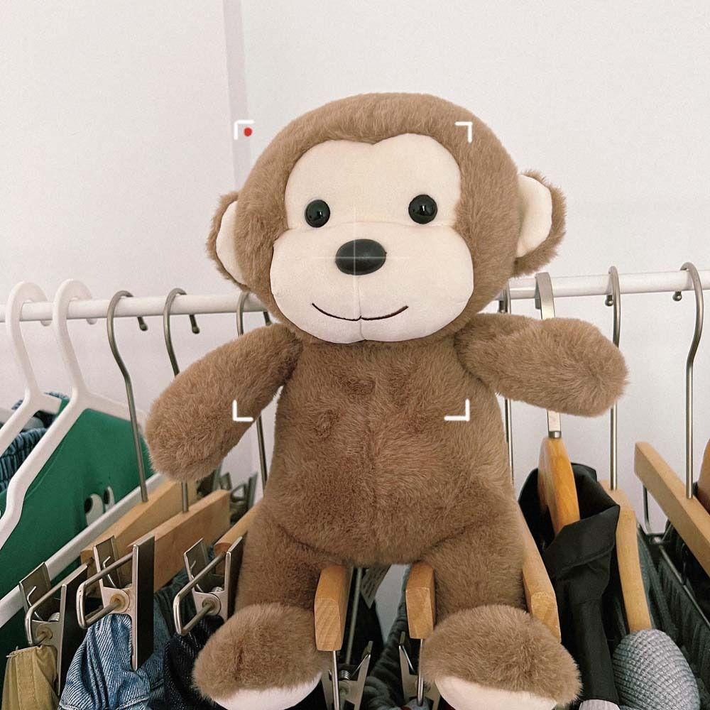 Stuffed Pillow Plush Monkey Toy Super Soft Monkey Stuffed Animals Kids & Adults