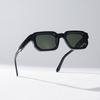 Ruiao Męskie Okulary Przeciwsłoneczne w Stylu Vintage z Prostokątną Oprawką Modne Retro Okulary Przeciwsłoneczne Luksusowy Design Marki Odcienie UV400 Okulary Damskie Okulary Przeciwsłoneczne