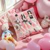 Kpop AAAaespaSS Cushion Cover Pattern Printed Pillowcase for Living Room Sofa Cushion Cover  Bedroom Decor