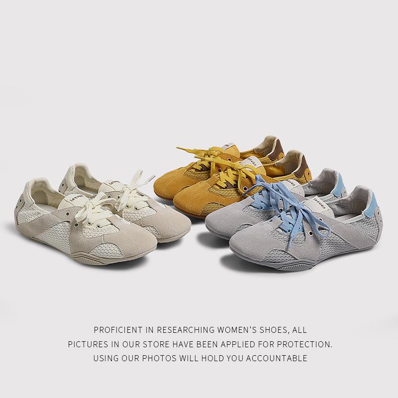 Fashion Versatile Leather Ballet Shoes Women'S Autumn Denim Cloth FlatBottomed Sports And Leisure Shoes