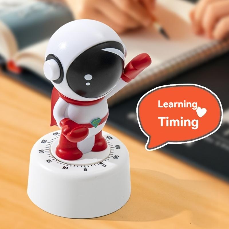 Colorful Giraffe Kitchen Timer,Rotating Desk Clock with Playful Cartoon Design, Ideal Birthday Gift, Plastic Material, No Electricity Needed