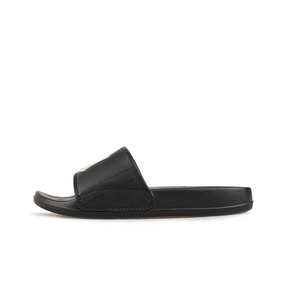 MLB Hausschuh Yankees Bequem Flach EVA Totem Rutschfest Slidesandalen Unisex Schuhwerk Schwarz 32SHH2111-50L 38 black