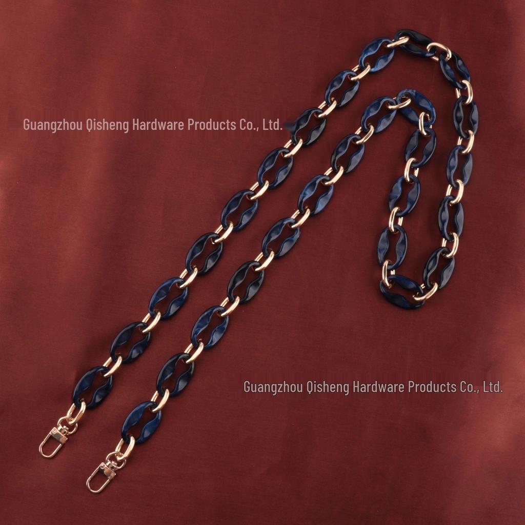Versatile Retro Acrylic Resin Chain for Phone Case and Bag Accessories