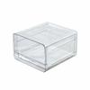 Transparent Food Storage Drawer Stackable Fresh Keeper Bin Vegetable Fridge Organizer  Household