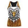Halloween Animal Anime Digital Print Women's I-shaped Vest Yoga Top