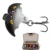 5Pcs/Box Fishing Lures Bionic Bat Baits Artificial Bait Hard Baits Fishing Baits Fishings Gear
