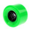 Longboards Wheels with Bearings, Soft Cruiser Wheel Street Wheel for Skateboards PU Skateboard Cruiser Wheel Replacement