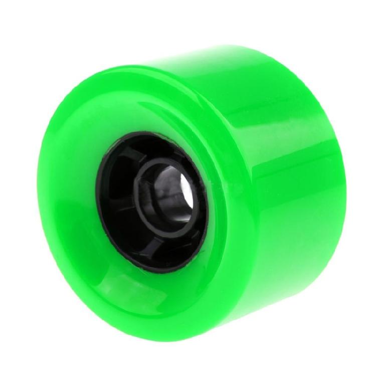 Longboards Wheels with Bearings, Soft Cruiser Wheel Street Wheel for Skateboards PU Skateboard Cruiser Wheel Replacement