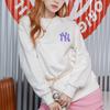 New MLB New York Yankees Sweatshirts Unisex Ecru 3AMTL0114-50CRS