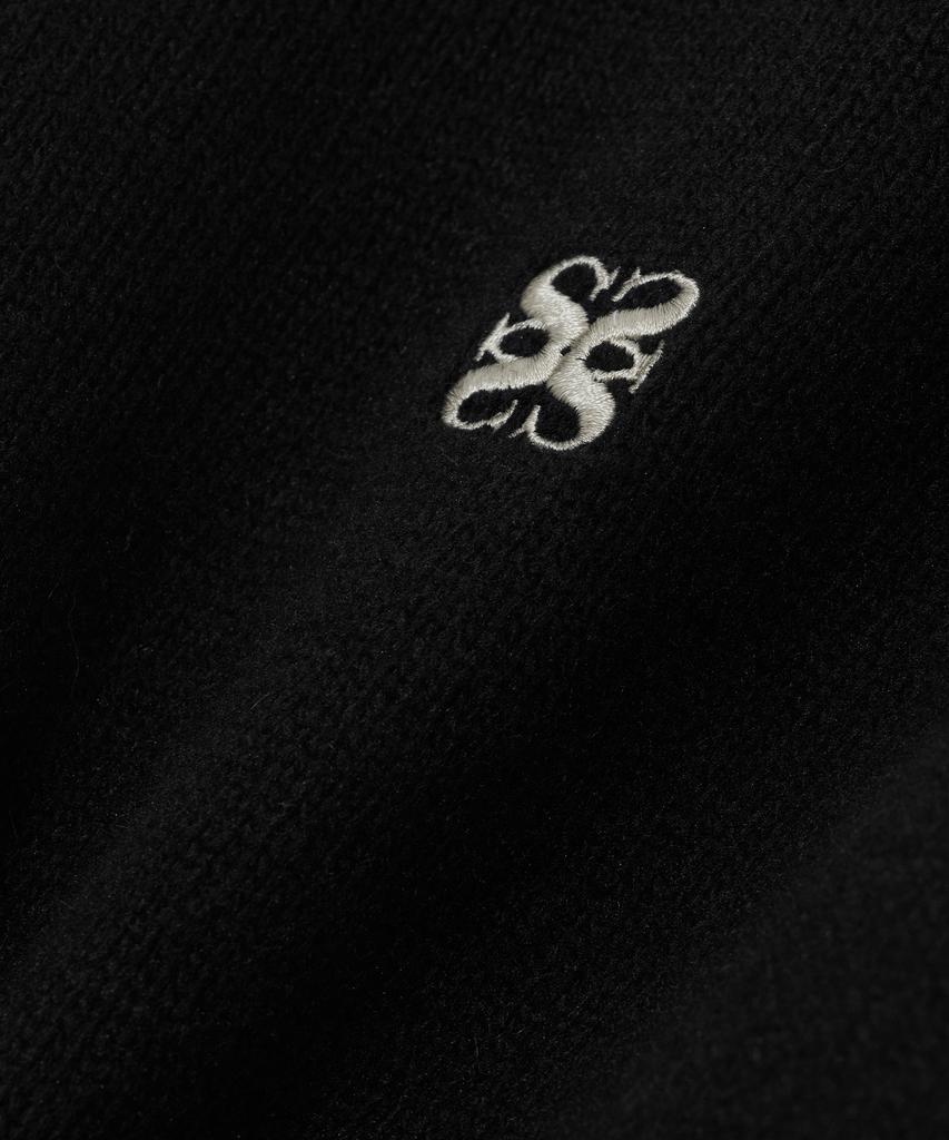 Seteo Dublin Asymmetrical Cashmere Blend Knit Classic Black (Type A)