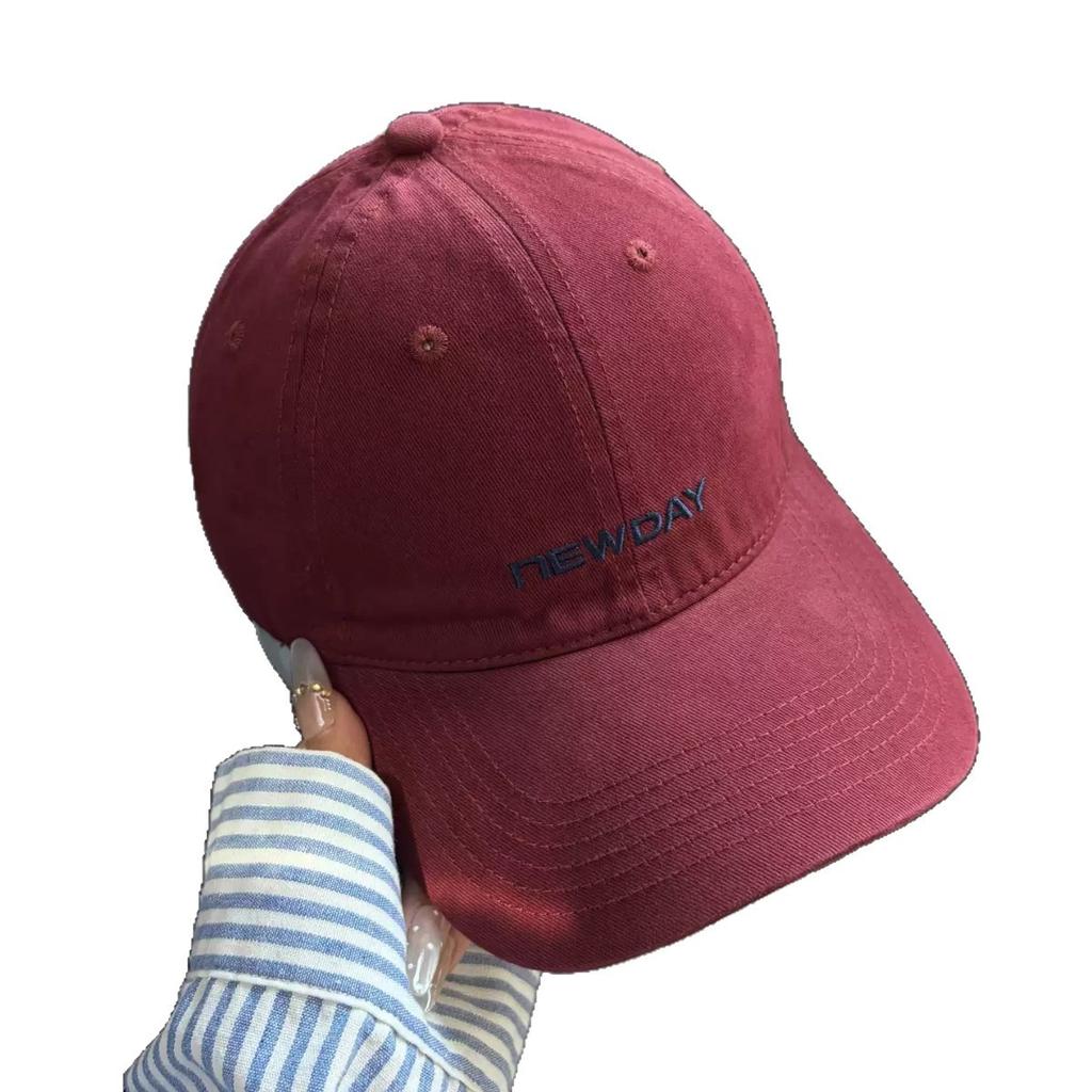 Fashion Hat Four Seasons Baseball Cap Korean Edition High Quality Hat Alphabet Versatile Bent Hat Street Men's and Women's Face Small Cap