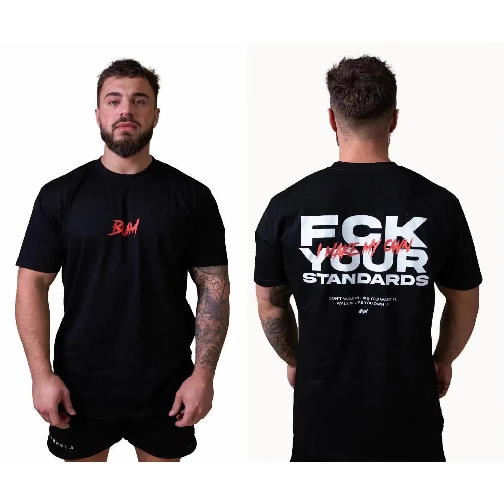 Summer Gym Men's CBUM Cotton Harajuku Thavage Muscular Men Gym T Shirt CBUM Fitness Joggers Pure Cotton Shirt CBUM  Redtube