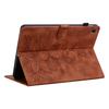 For Samsung Galaxy Tab A8 10.5 (2021) (SM-X200;SM-X205).PU Leather Exquisite Floral Embossed Design Tablet Case