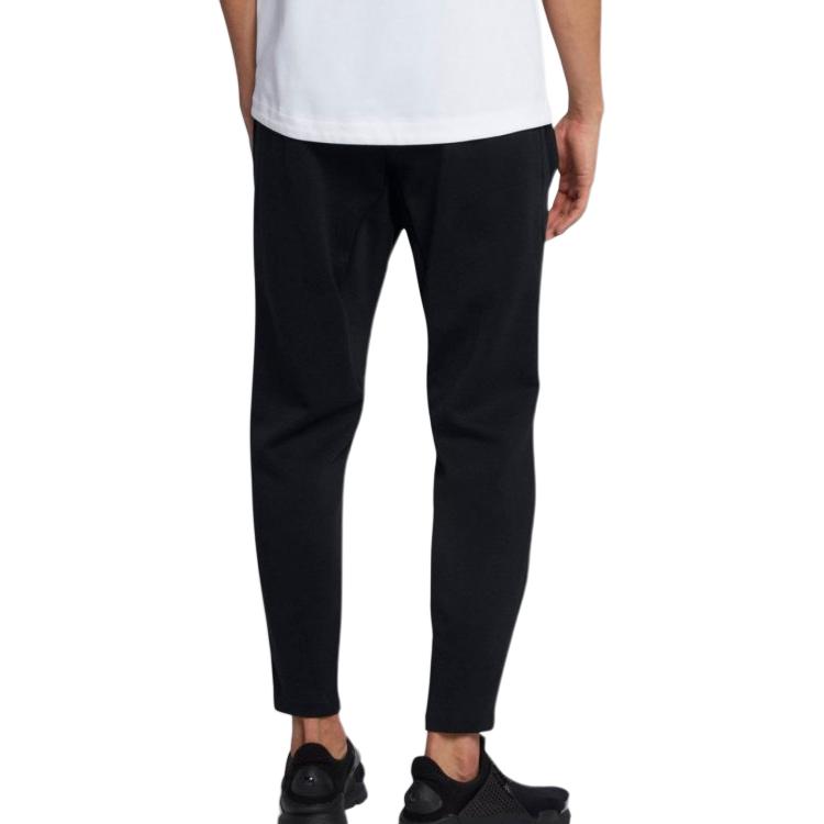 Nike Sports Casual Cropped Pants Men bottoms Black 861680-010