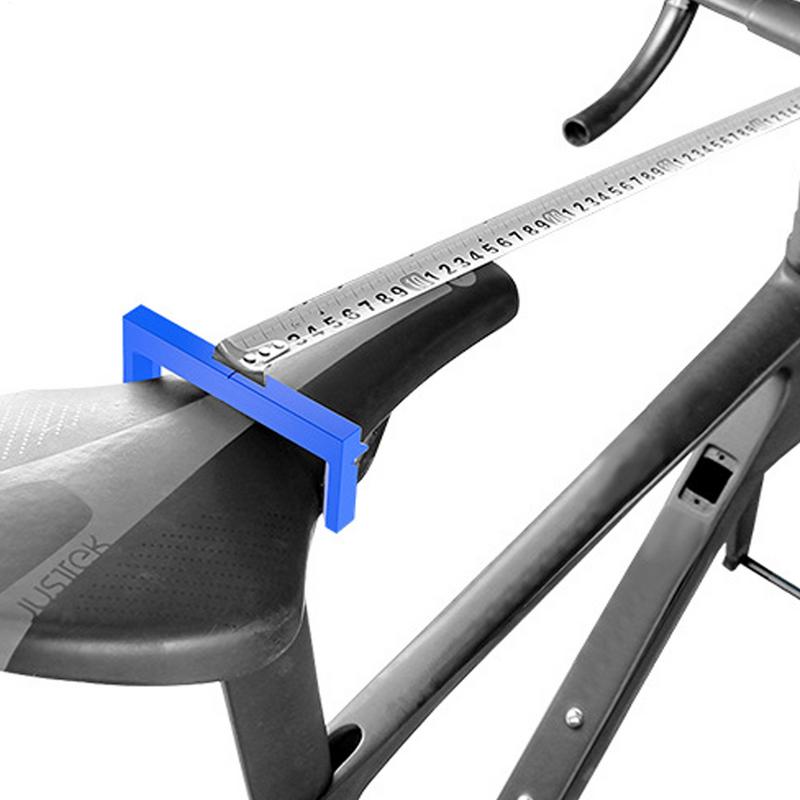 Cycling Seat Cushion Height Measuring Gauge Magnetic Height Adjustment Tool Bottom Bracket Center Positioning Tool Bike Supplies