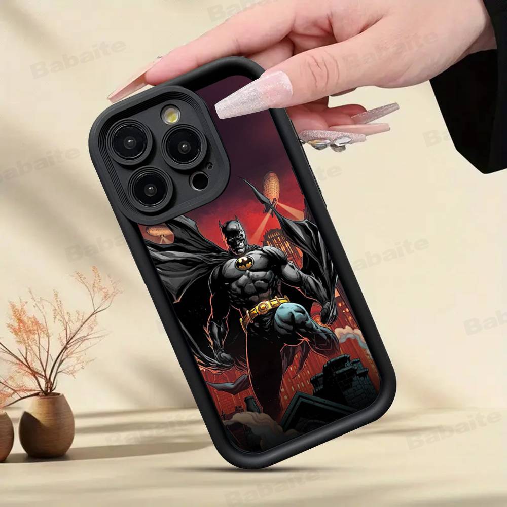 W-Batmans-r Phone Case For IPhone 17 16 15 14 13 12 11 Pro Max Plus Mini Luck Cover