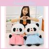 Adorable Large Panda Plush Toy With Chinese Style Hanfu Design For Birthday Gifts And Cuddling Comfort