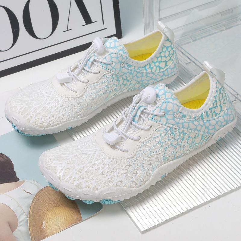 New outdoor barefoot diving non-slip single shoes swimming wading beach shoes fitness cycling hiking shoes five fingers up the river