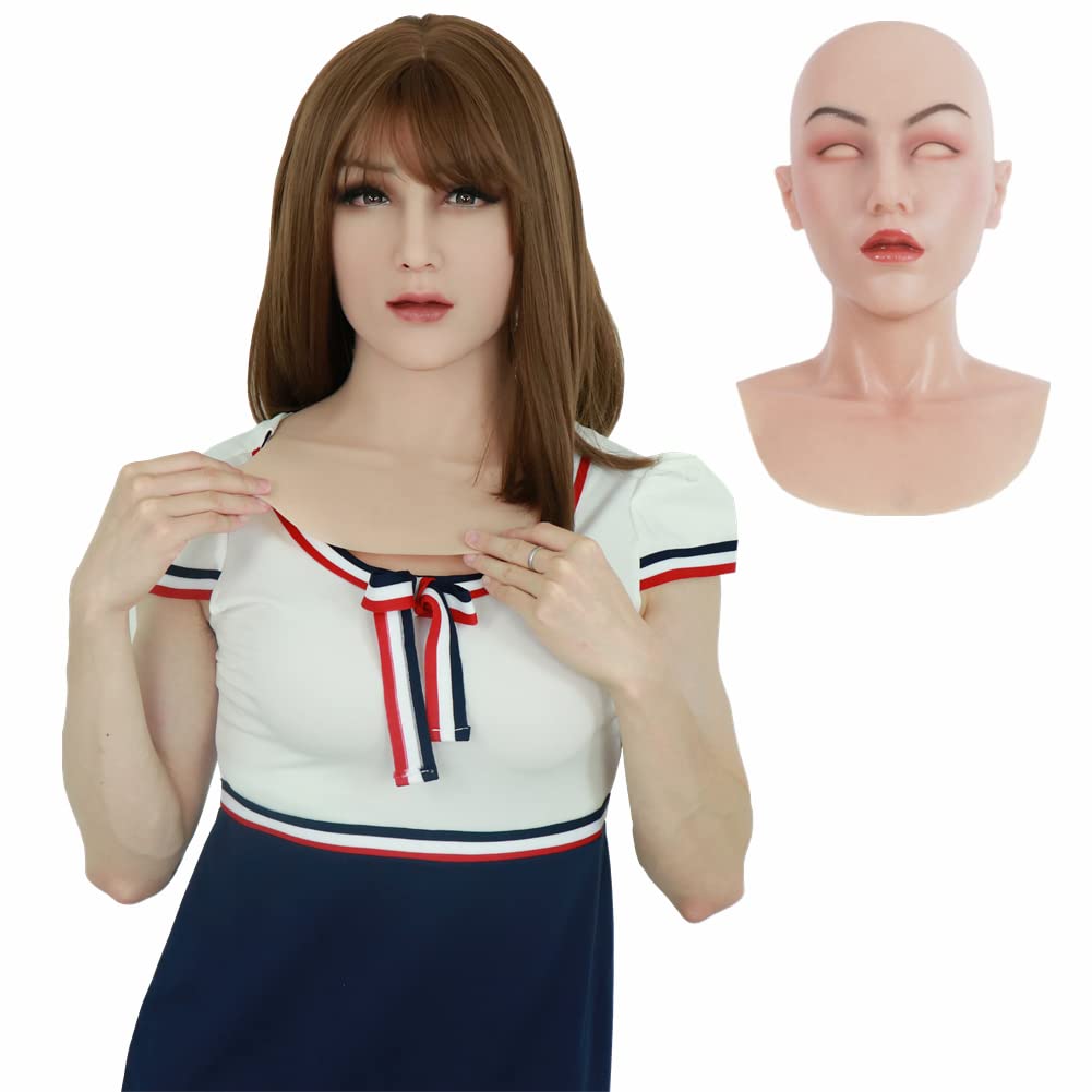 

Силиконовая Красота Силиконовая Женщина Превратитесь в Красивую Без Искусственной Поддельной Дочери Натуральная Кожа Брови [Алиан] Маска, Костюм, Маска,