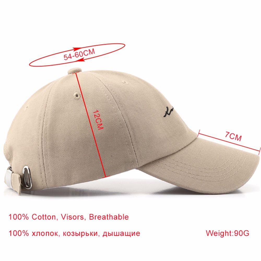 Simple Women Snapback Cotton Hop Hip Summer Letter Caps Embroidery Sun Hats Baseball Caps