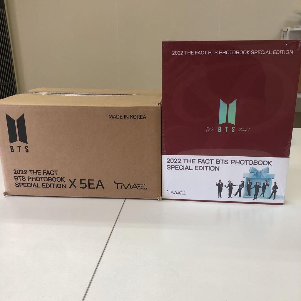 [USED] BTS 2022 THE FACT PHOTOBOOK 5-book set