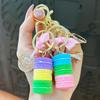 Macaron Dragon Keychain: Cute Creative Backpack Accessory & Best Friend Gift