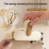 Food Sealing Clip Anti-slip Handle Moisture Resistant Smooth Round Design Resealable Bag Sealing Clamp