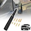 CNC Bullet Antenna Aerial Mast BLACK for Dodge RAM 1500 2500 3500 2010-2019