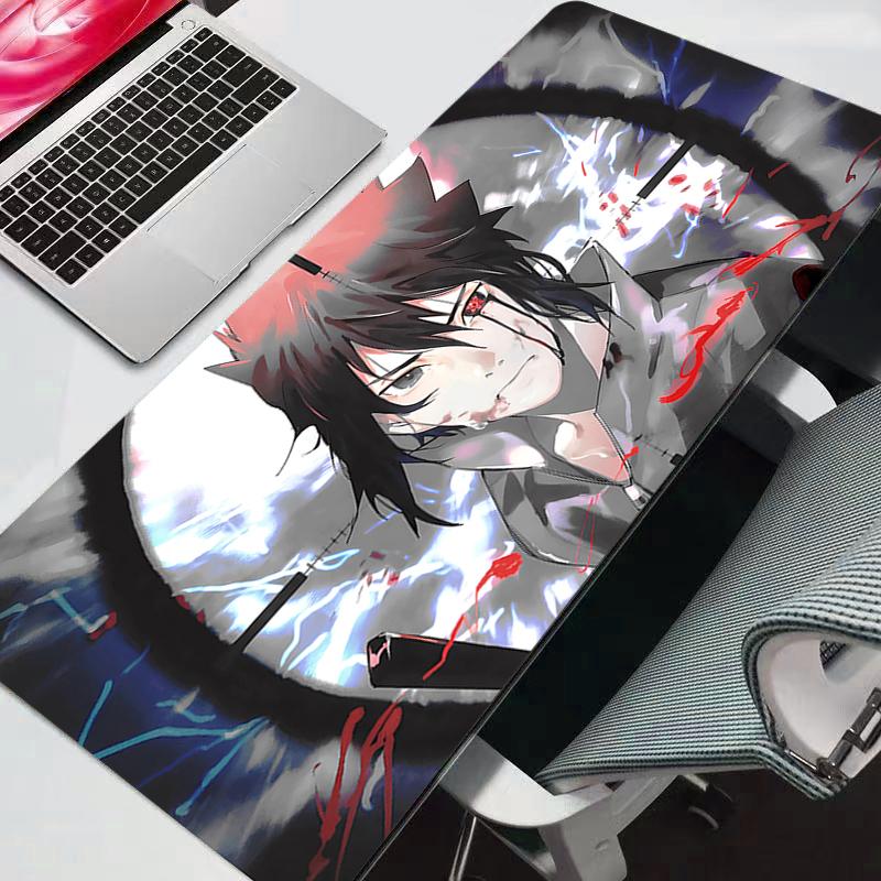 Mouse Pad Naruto Computer Speed Type Carpet Mat for Esports Players Laptop Keyboard Mousepad Office Desk Mat Durable