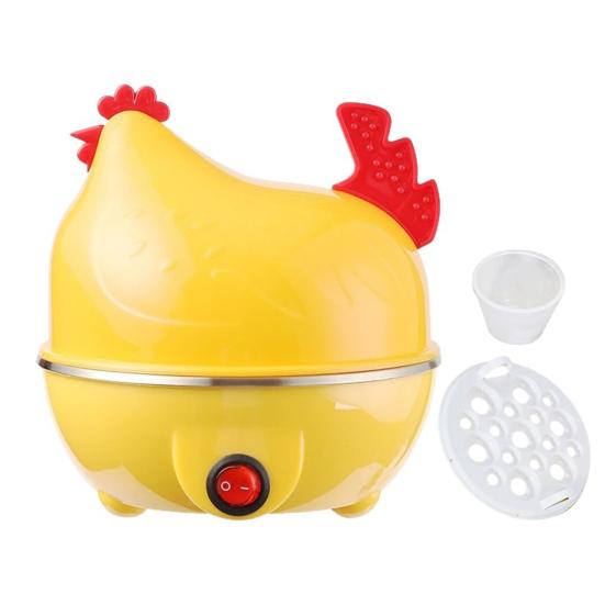 Electric Egg Boiler Chicken Shaped Egg Steamer Large Capacity Automatic Plug-in Household Egg Steamer Cooker