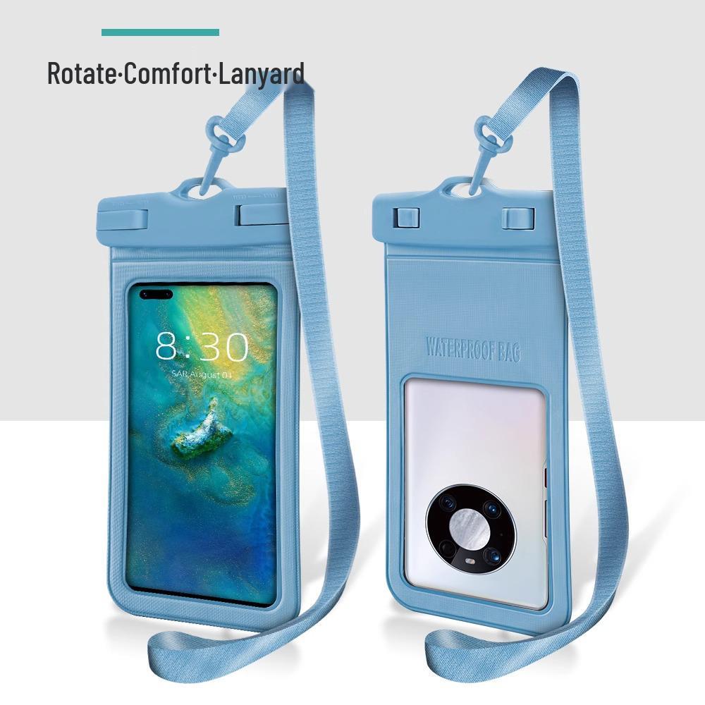 Wasserdichte Touchscreen-Handytasche zum Schwimmen, Tauchen und für Unterwasserfotografie mit Trageband.
