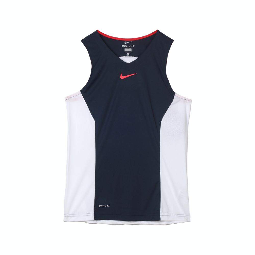 Nike Dri Fit TITLE HYBRID TANK Basketball Jersey Men s 618322-451 M