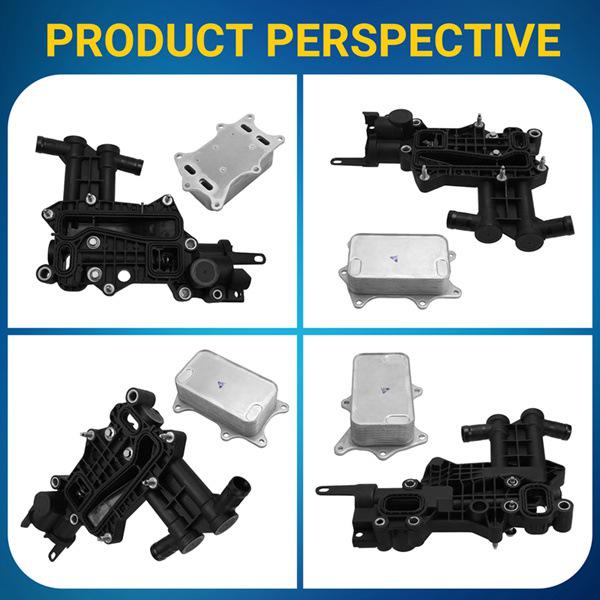 Mercedes Oil Filter Housing & Cooler - Compatible with Models 6261800065 & 6261800011