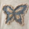 Plus Size Fat Girl Short-sleeved T-shirt Women's Summer New Slim Fit Unique Unique Versatile Butterfly Top
