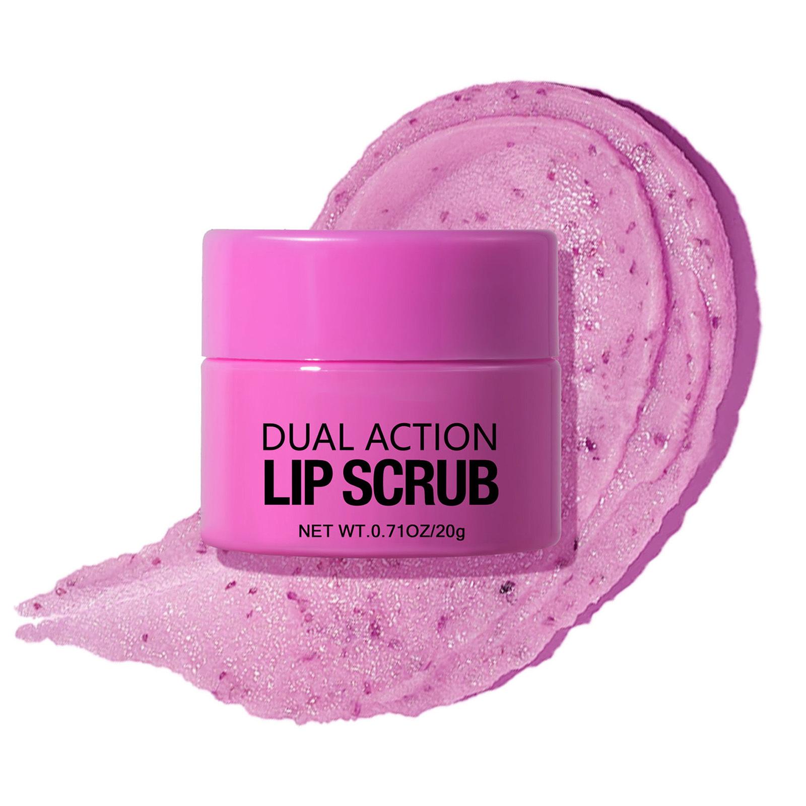 

5 шт. Скраб-ексфоліант для губ для жінок, дівчат, зволожуючий, розгладжуючий для сухих губ, видаляє лущення, посилює м якість, інструмент для догляду за красою One Size