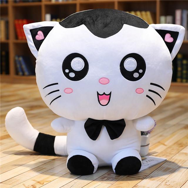 Plush Toy Cute Big Face Cat Soft Doll Girl Sleeping Bed Pillow Large Meng Doll Birthday Gift Girl Confession Gift