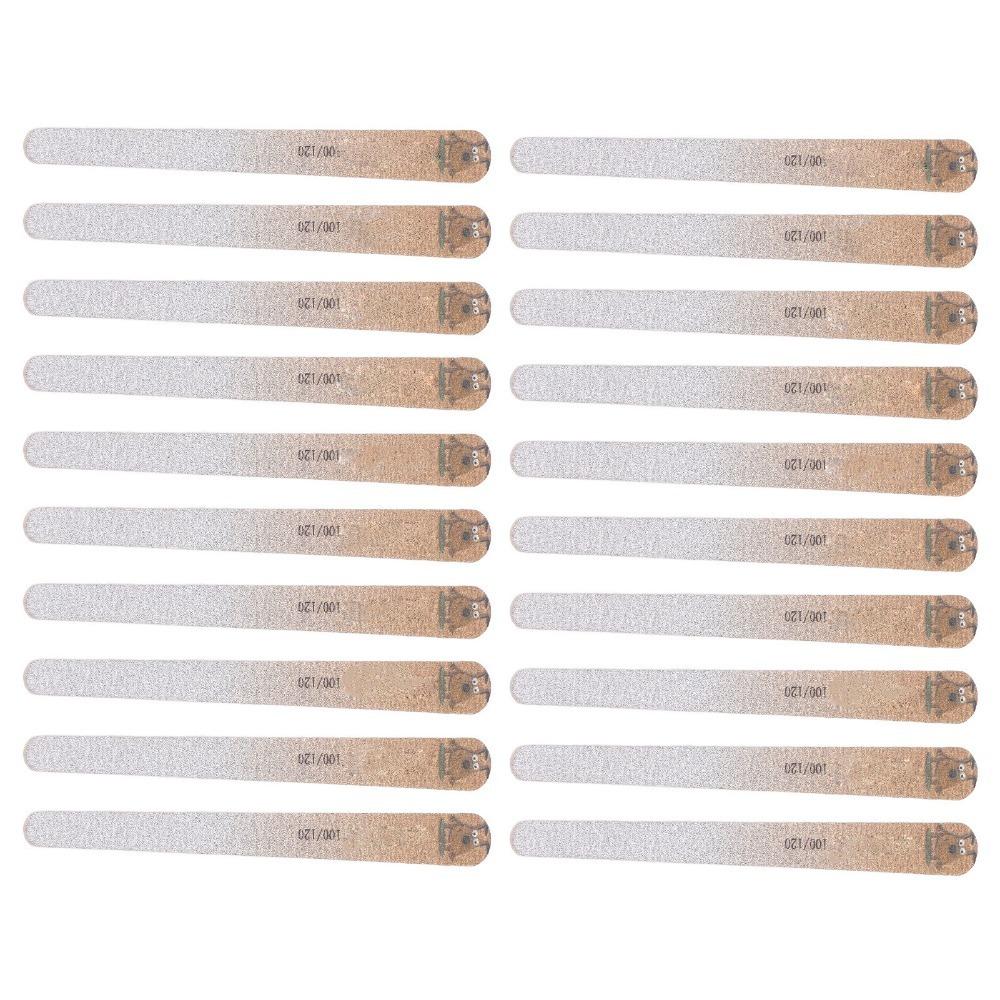 20pcs Bending Without Breaking Manicure Sanding Strip For Salon Use