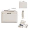 High-End Women's Short Wallet with Wrist Strap - Multiple Card Slots & Fashionable Zipper Coin Purse