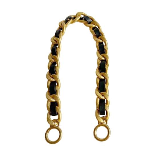 

Bag Chain Adjustable Length Rust-Proof Polished Surface Shoulder Strap Extension Crossbody Bag Chain Strap